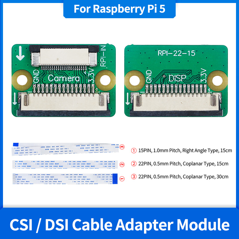 Raspberry Pi Hq Camera Microscope Lens - CSI DSI محول ل Raspberry Pi
